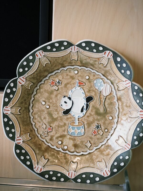 Lace Panda Plate